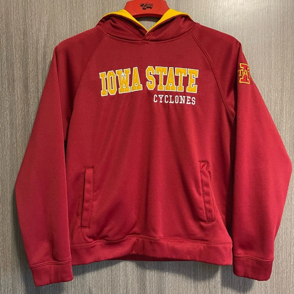 Youth Colosseum Iowa State Cyclones Hoodie - Fleece Lined - Size Large 16-18